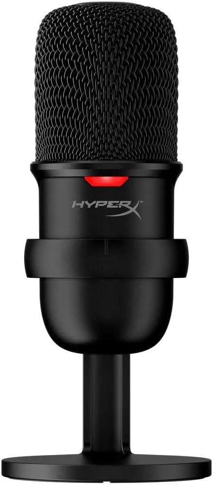 Microfone HyperX SoloCast USB (cardioide)