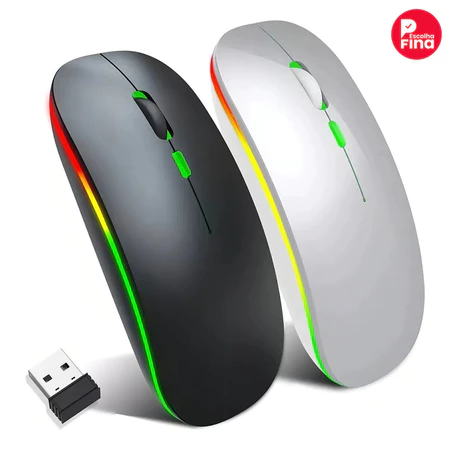 Melhores Mouses Sem Fio Baratos (recarregáveis) pra Home Office
