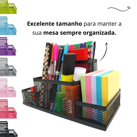 Organizador Porta-Canetas / Porta-Lápis Multiuso